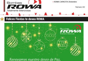 Felices Fiestas le desea Rowa